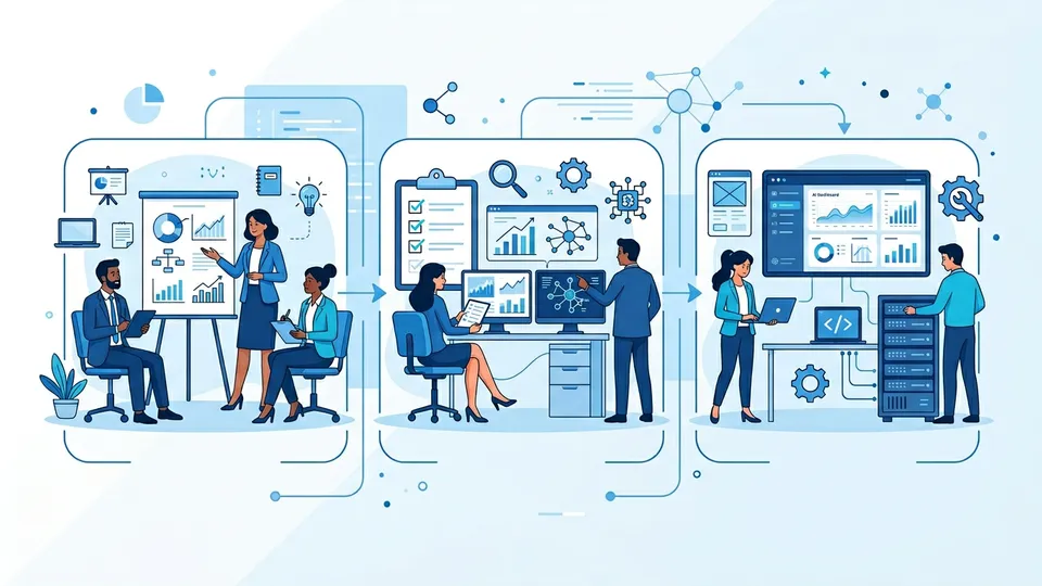 AI支援プランの流れを表現したイラスト